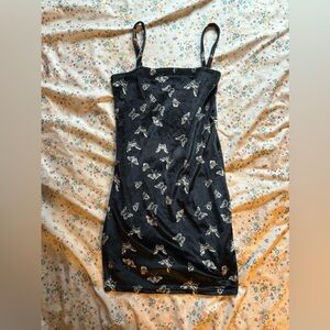 Butterfly mini dress